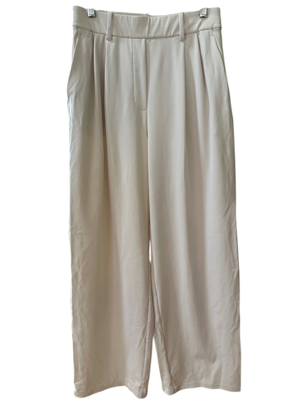 lululemon athletica Wide-Leg Cream Pants